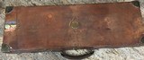 Vintage Purdey shotgun case, leather and oak. - 12 of 12