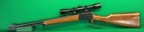 Early Marlin 22 rifle, without hammer block. 4X Bushnell. - 2 of 4