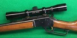 Early Marlin 22 rifle, without hammer block. 4X Bushnell. - 4 of 4