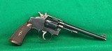 Smith & Wesson pre-war 22/32 heavy framed 22 Target revolver. - 8 of 8