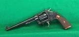 Smith & Wesson pre-war 22/32 heavy framed 22 Target revolver. - 1 of 8