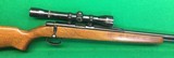 remington 22 rifle model 582 with 4x weaver, professional stock repair.