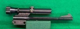 Thompson Center contender octagon 38 Special barrel with scope. - 2 of 3