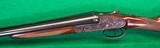 Ugartechea 12 gauge SXS sidelock shotgun.