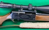 Belgium BAR II Safari in 270 Winchester with Burris scope. - 4 of 11