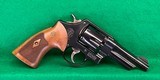 S&W model 22-4, 45 ACP revolver, blue with 4 inch barrel, as new. - 5 of 6