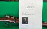 Purdey lettered Mannlicher schoenauer 6.5x54 takedown rifle in case. - 1 of 20