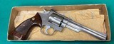 Smith & Wesson .357 Combat Magnum Model 66 *RARE NO DASH* 6 inch in the box. - 1 of 8