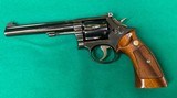 Smith & Wesson model 48-2, 22 magnum with six inch barrel. - 2 of 6