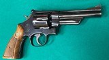 Smith & Wesson 357 magnum model 27-2 with scarce 5 inch barrel. - 1 of 10