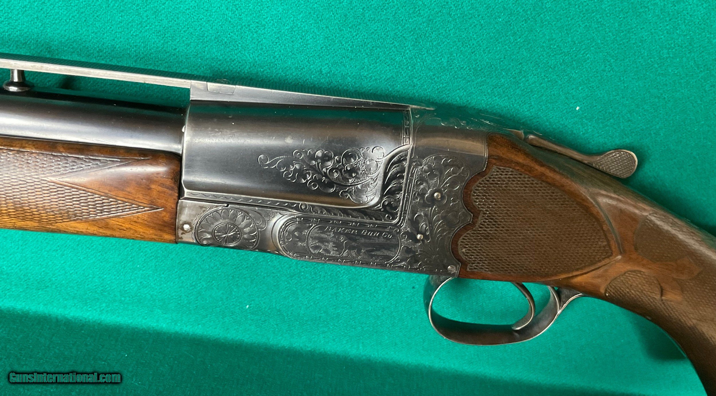 Baker Gun Co. Elite Single Barrel Trap Gun.