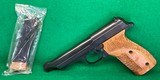 Norinco TT Olympia .22LR Copy of 1936 Walther Olympic pistol, 2 clips. As new. - 1 of 7