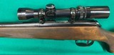 Voere Vohrenbach German 22LR bolt action rifle,
Burris 2-7 with dot. - 3 of 13