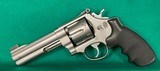 Smith & Wesson 625-3, stainless steel 45 ACP revolver. - 4 of 9