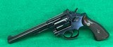 Smith & Wesson pre model 17, early 5 screw, nicely & professionally reblued. - 2 of 4