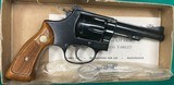Smith & Wesson 34-1, as new in box. Also know as 22/32 Kit gun. - 1 of 7