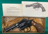 Pristine Smith & Wesson model,15-2 in 38 Special. Still in the original box