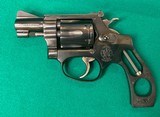 Excellent S&W model 34-1 in 22 LR. 2 inch barrel and round butt. - 6 of 11