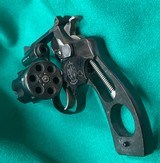 Excellent S&W model 34-1 in 22 LR. 2 inch barrel and round butt. - 10 of 11