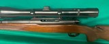 Pre-64 Model 70 Winchester in scarce 220 Swift with 12X scope. - 2 of 12