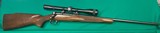 Pre-64 Model 70 Winchester in scarce 220 Swift with 12X scope. - 1 of 12