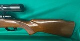 Pre-64 Model 70 Winchester in scarce 220 Swift with 12X scope. - 3 of 12