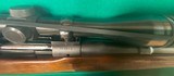 Pre-64 Model 70 Winchester in scarce 220 Swift with 12X scope. - 10 of 12