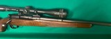 Pre-64 Model 70 Winchester in scarce 220 Swift with 12X scope. - 11 of 12