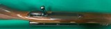 Pre-64 Model 70 Winchester in scarce 220 Swift with 12X scope. - 5 of 12