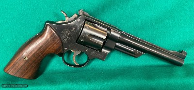 Smith & Wesson 38/44 Outdoorsman, post war version