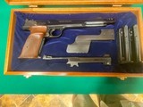 Unusual Factory wood cased S&W M41 from 1959, 2 bbl set with weight. - 3 of 10