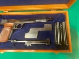 Unusual Factory wood cased S&W M41 from 1959, 2 bbl set with weight. - 4 of 10