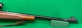 Pre-64 M70 in 243 with 4X Weaver scope, early aluminum buttplate. - 5 of 9