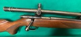 Remington 513-S with scarce vintage Winchester 8X scope.