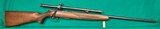 Remington 513-S with scarce vintage Winchester 8X scope. - 3 of 13