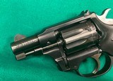 High Standard Sentinel, 9 shot snub nose revolver with holster. - 7 of 8