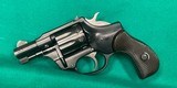 High Standard Sentinel, 9 shot snub nose revolver with holster. - 6 of 8