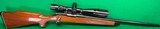 Remington heavy barreled 222 complete with Nikon 6.5-20 scope. - 1 of 5