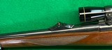 Tang safety Ruger M77 RSI, full length Mannlicher stock with 2-7 Leupold. - 7 of 8
