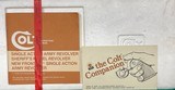 Colt SAA in scarce 44 Special, still in box with docs. - 8 of 9