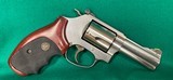 Smith & Wesson model 60-15 with scarce 3 inch barrel and adjustable sights. - 2 of 4