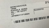 Modern Winchester 1886 Saddle ring carbine, 45-70. Appears unfired. - 13 of 16