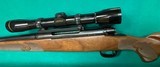 Scarce Winchester M70 in 7x57 Mauser with 4X Leupold - 8 of 13
