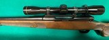 Scarce Winchester M70 in 7x57 Mauser with 4X Leupold - 9 of 13