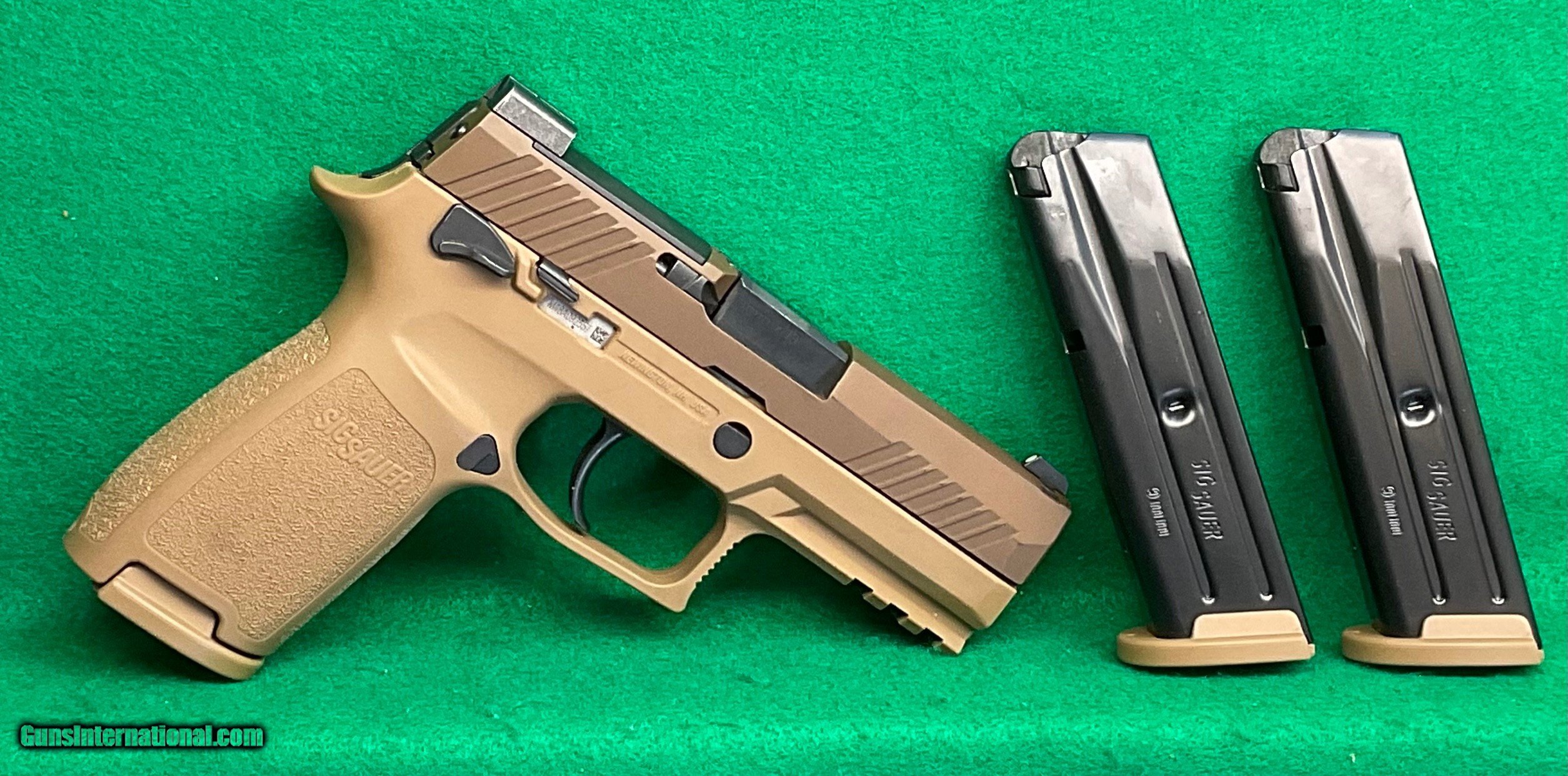 Sig Sauer P-320 Coyote Tan 9mm for sale