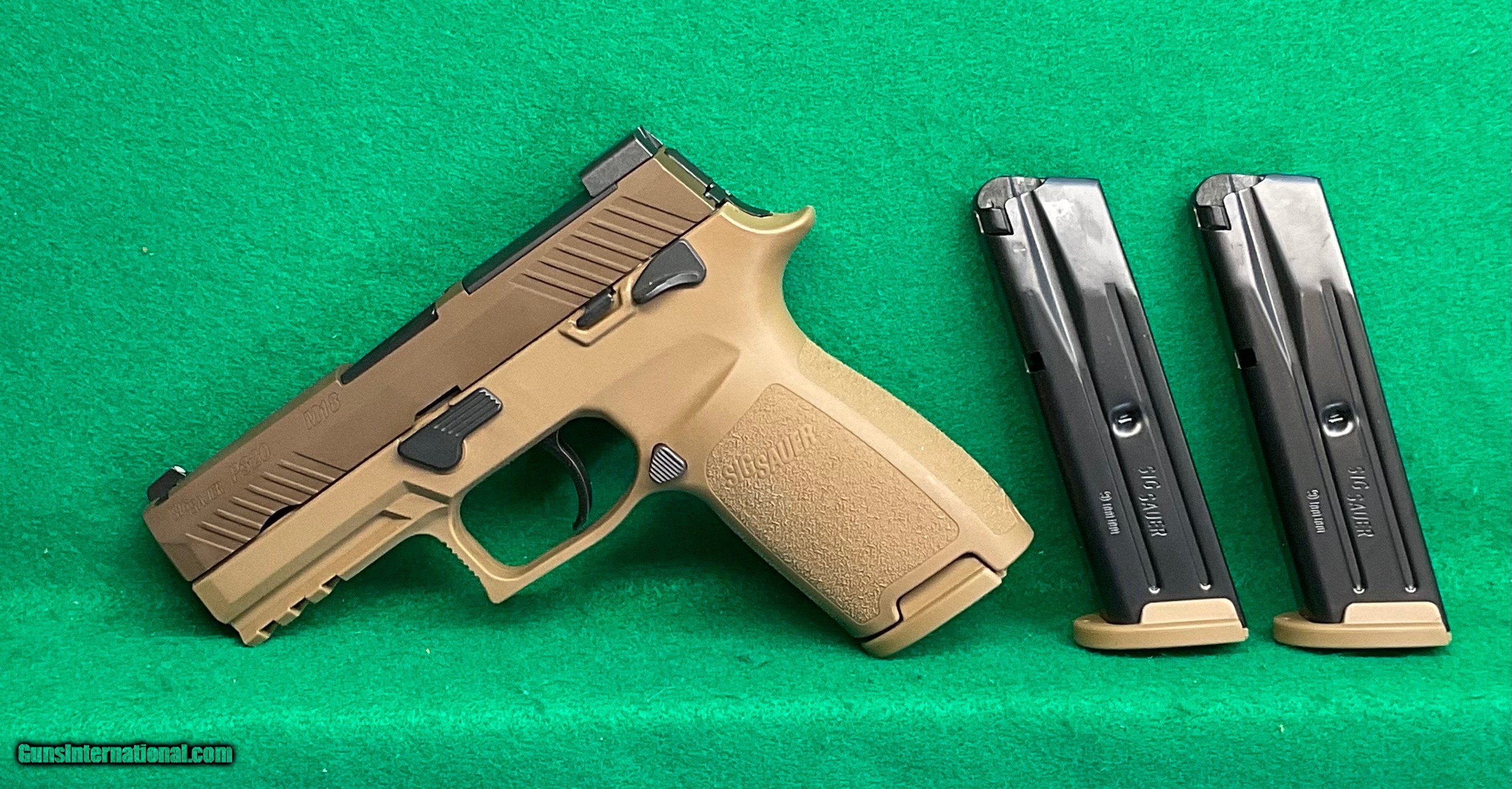 Sig Sauer P-320 Coyote Tan 9mm for sale