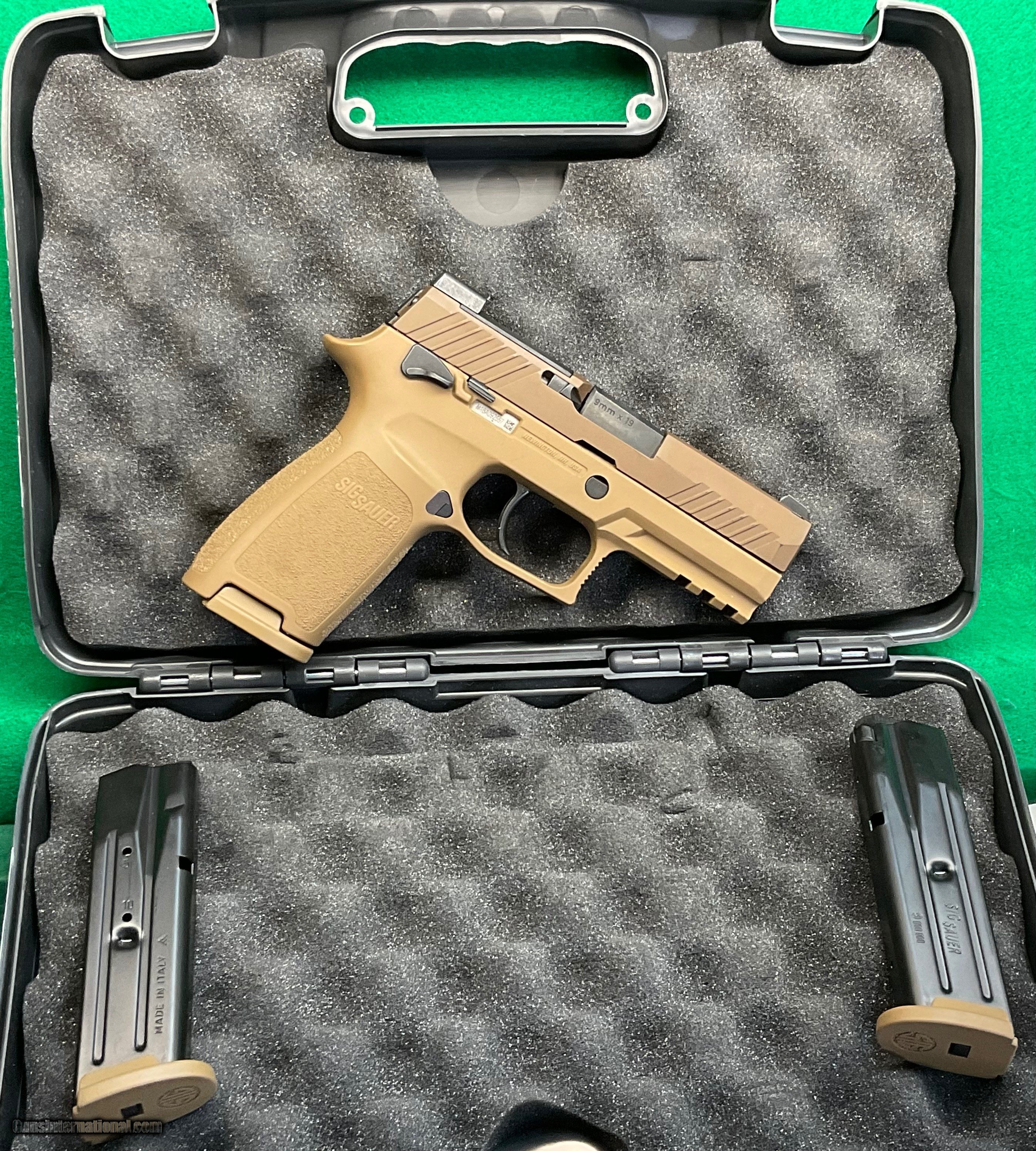 Sig Sauer P-320 Coyote Tan 9mm for sale