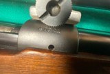 Pre-war M70 Winchester in 22 Hornet with 12X Unertl scope all in excellent condition. - 10 of 10