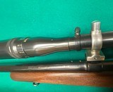 Pre-war M70 Winchester in 22 Hornet with 12X Unertl scope all in excellent condition. - 9 of 10