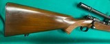 Pre-war M70 Winchester in 22 Hornet with 12X Unertl scope all in excellent condition. - 2 of 10